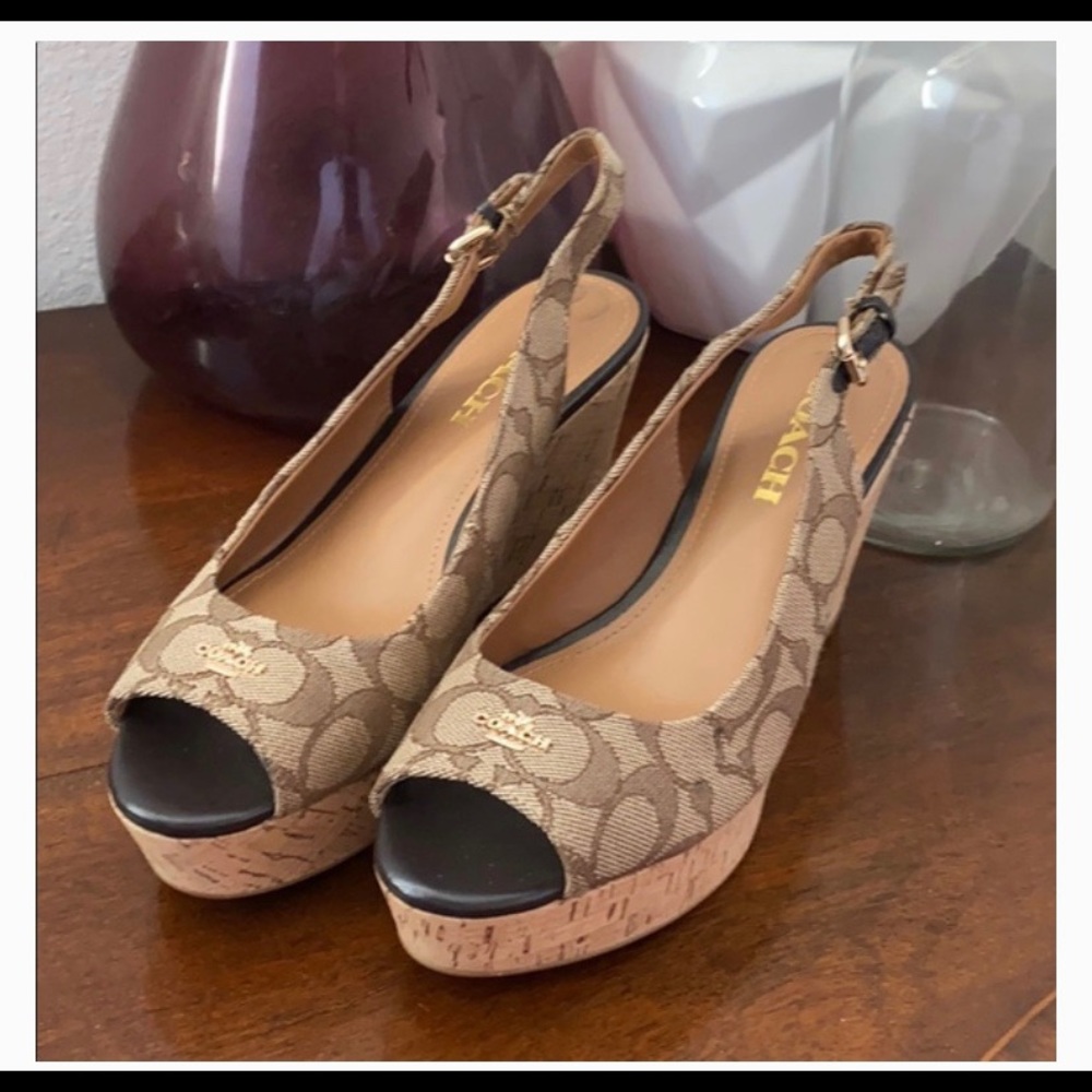 Coach Ferry Signature Wedges